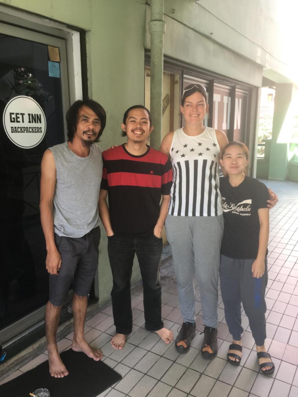 Get Inn Backpackers Kota Kinabalu Exterior foto