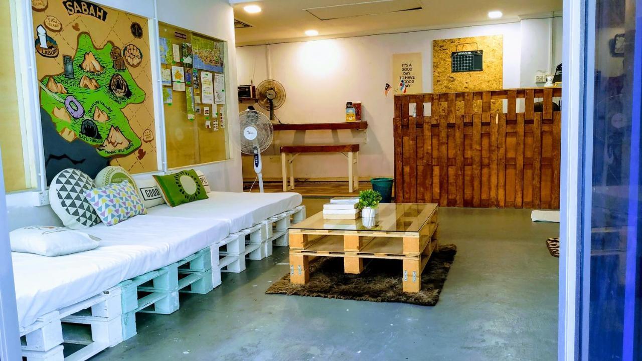 Get Inn Backpackers Kota Kinabalu Exterior foto